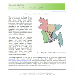 BANGLADESH Full Country Visit Report