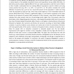 Paper 1 – Poverty, Vulnerability and Inequality in Bangladesh