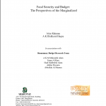 Food Security and Budget – The Perspectives of the Marginalized
