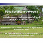 Food Security in Cambodia