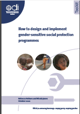 How to design and implement gender-sensitive social protection programmes