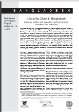 Life in the Chars in Bangladesh: Improving nutrition and supporting livelihoods through homestead food production