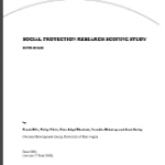 SOCIAL PROTECTION RESEARCH SCOPING STUDY