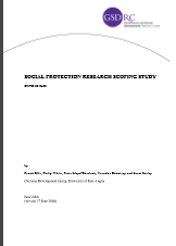 Social Protection Research Scoping Study