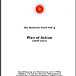 The National Food Policy – Plan of Action (2008-2015)