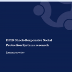 DFID Shock-Responsive Social Protection Systems research