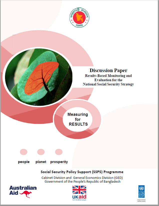 Results-Based Monitoring and Evaluation for the  National Social Security Strategy