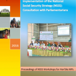 Implementation of the National Social Security Strategy (NSSS) – Consultation with Parliamentarians