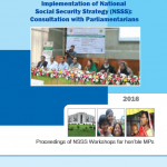 Implementation of National Social Security Strategy (NSSS) – Consultation with Parliamentarians