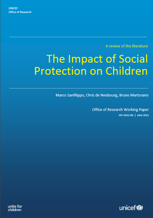 A Review of the Literature – The Impact of Social Protection on Children