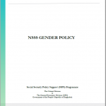 NSSS Gender Policy – Draft
