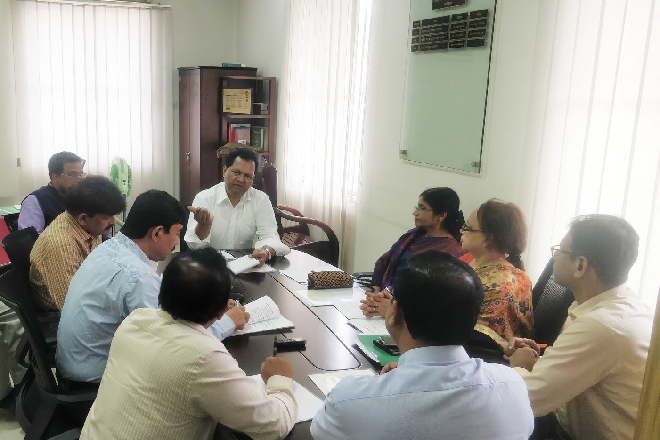 Meeting of Social Insurance Cluster on Action Plan Implementation Progress held on 19 May 2019