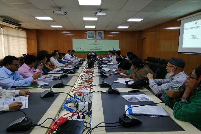 Workshop on Development of Curriculum related to Social Security on 17 June 2019