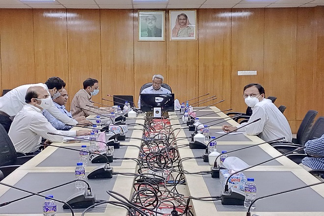 A meeting of focal points of CMC on Social Security held on 24 October 2021