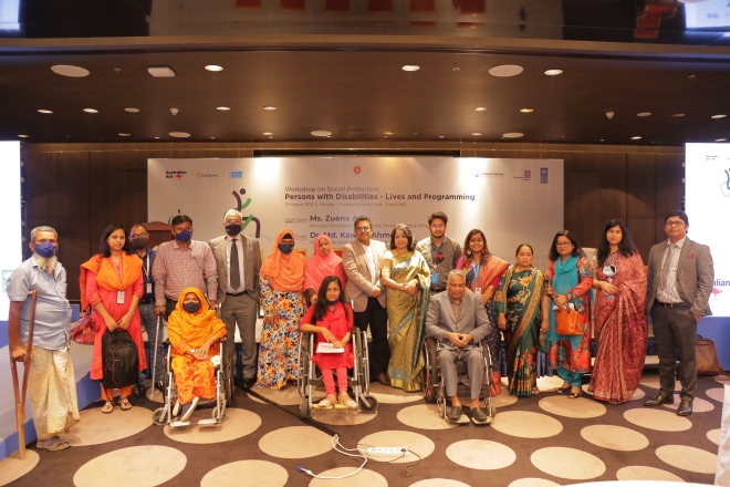 Workshop on Social Protection: Persons with Disabilities – Lives and Programming held on 21 March 2022