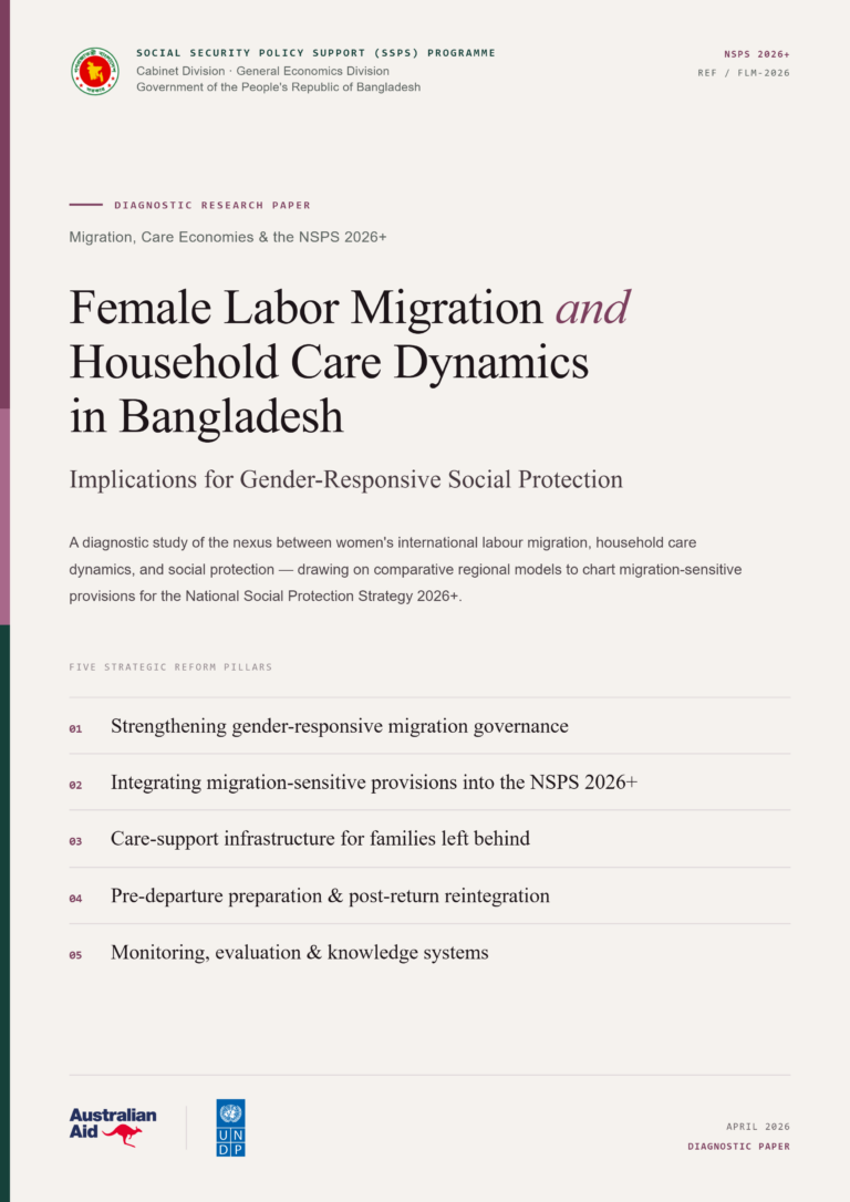 Female Labor Migration and Household Care Dynamics in Bangladesh