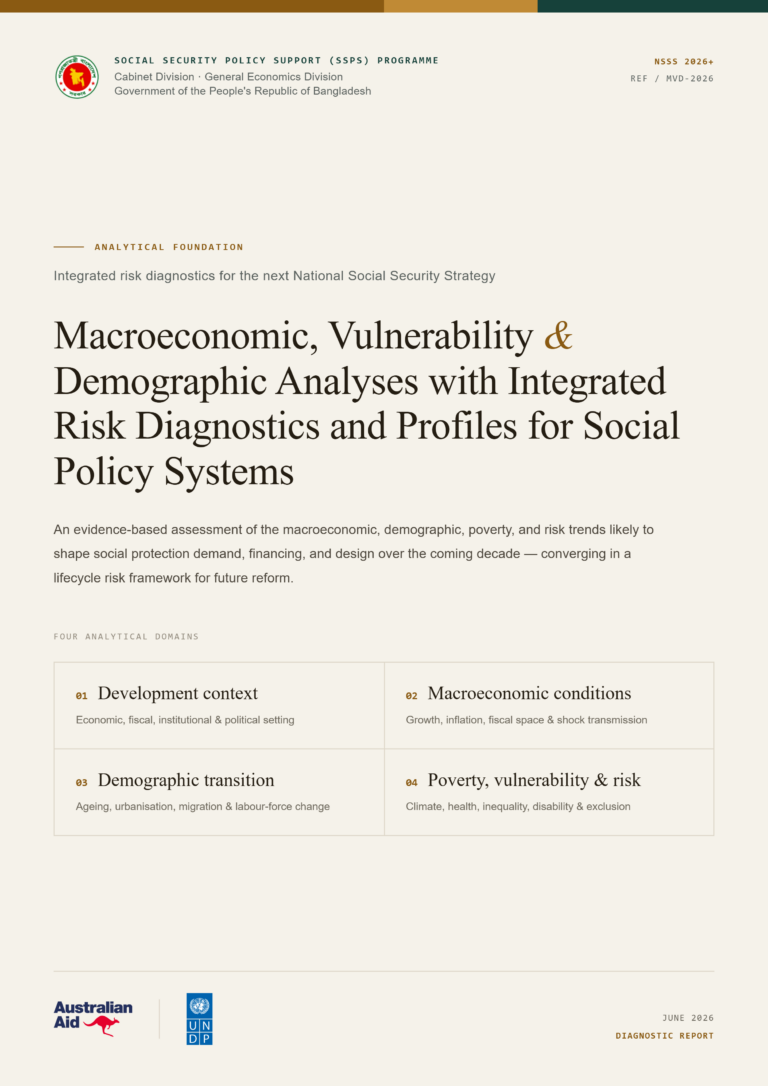 Macroeconomic, Vulnerability & Demographic Analyses with Integrated Risk Diagnostics and Profiles for Social Policy Systems