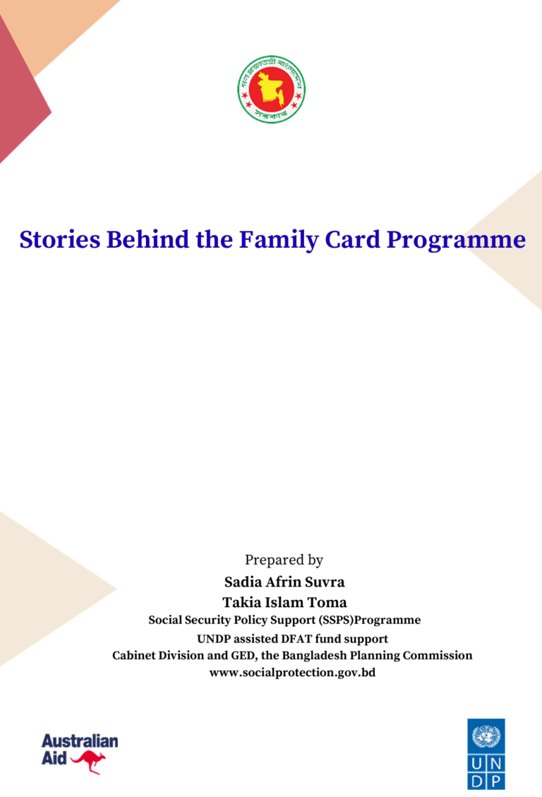 Case Studies of Family Card Programme Beneficiaries (Final Draft)